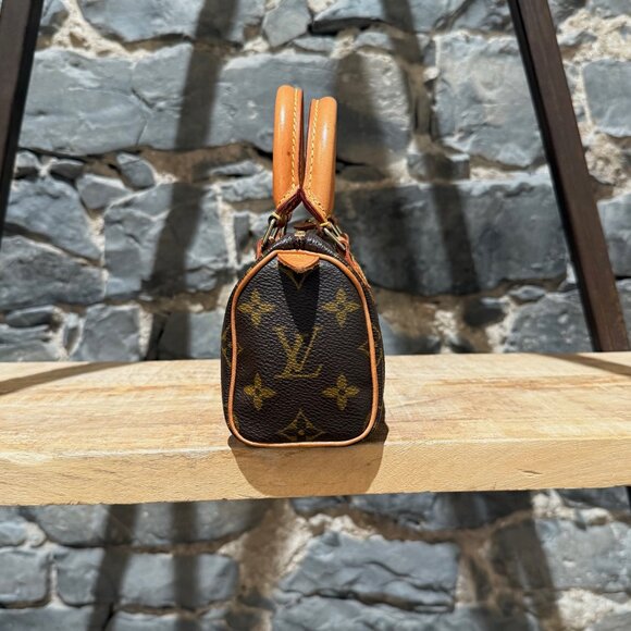 Louis Vuitton 1998 Brown Monogram Mini Speedy HL Handbag - Picture 5 of 15
